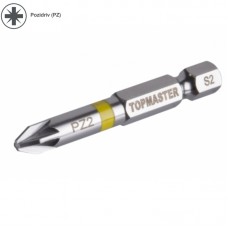 TOPMASTER Set 2 biti stea PZ2 prindere hexagonala ..